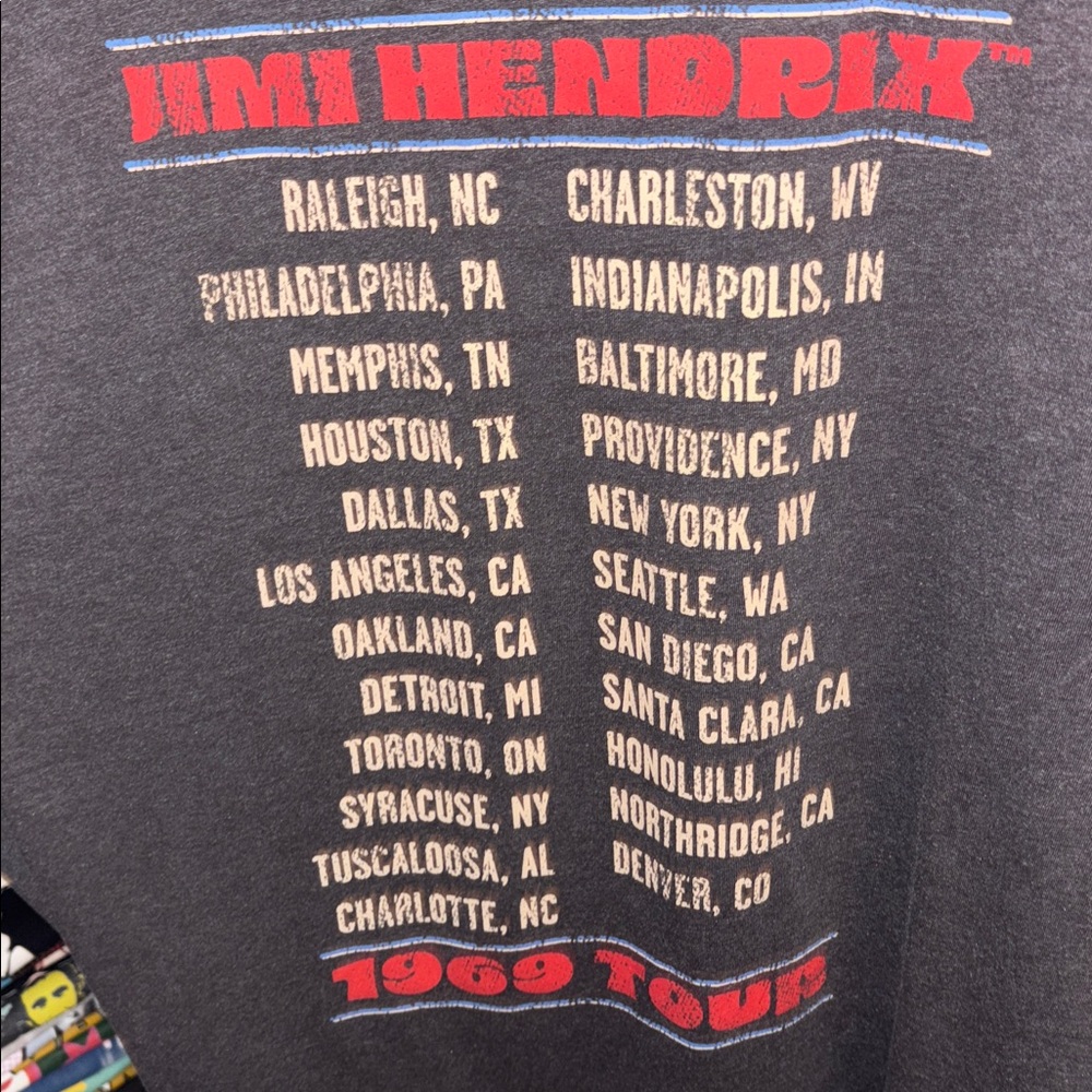 Jimi Hendrix Graphic Tee ☮️ - Picture 3 of 5